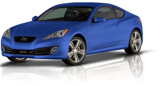 Genesis Coupe blue sapphire